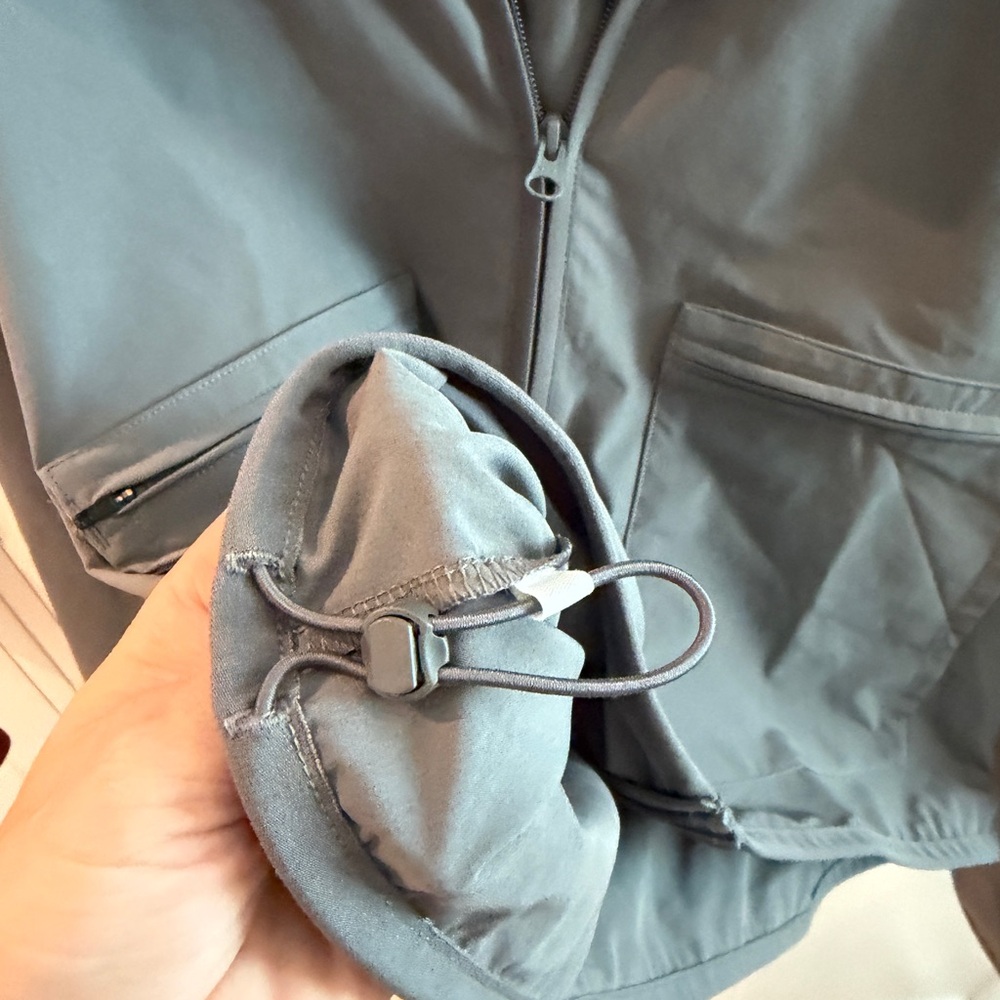 Adidas Light Gray Track Jacket - Picture 4 of 7